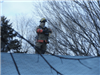 firefighter on roof