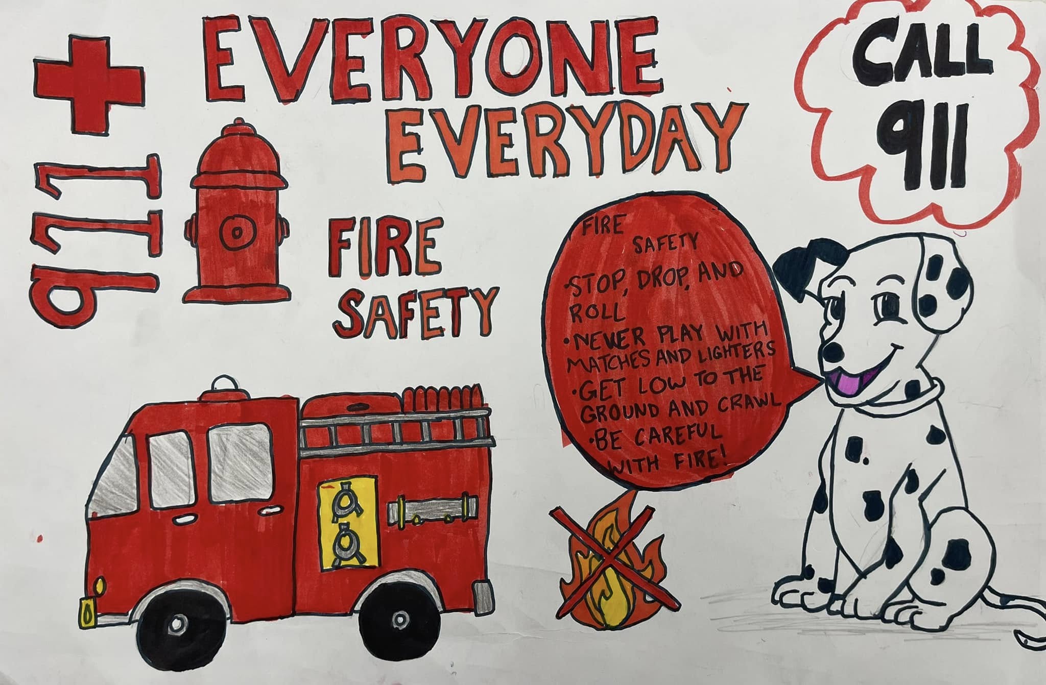 2025 Fire Prevention Poster 1