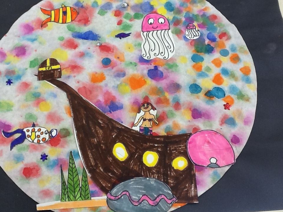 Art - Mrs. Garney - Orange Public Schools - Underwater